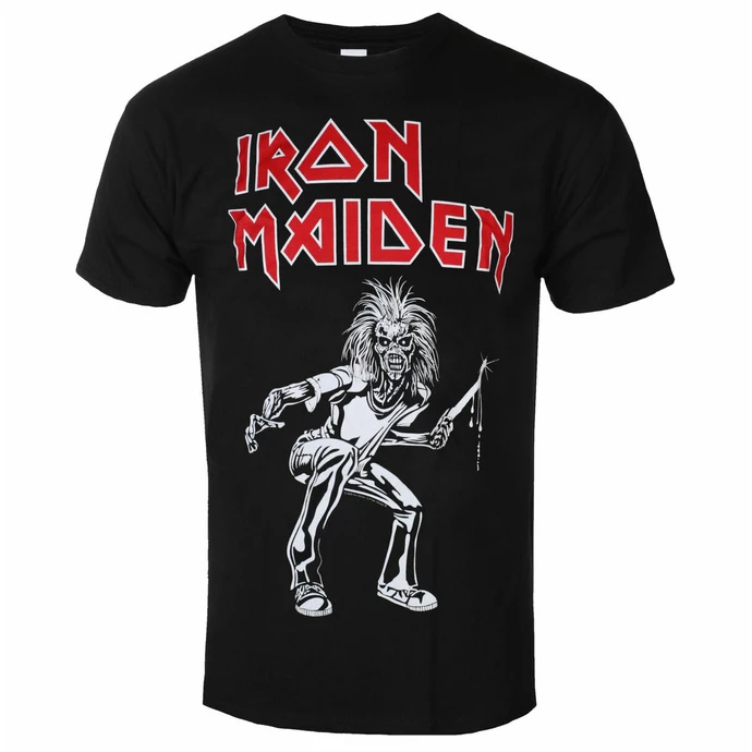 Men's T-shirt Iron Maiden - Autumn Tour 1980 BL - ROCK OFF 3 Men's T-shirt Iron Maiden - Autumn Tour 1980 BL - ROCK OFF