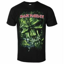 Men's T-shirt Iron Maiden - Final Frontier Green BL - ROCK OFF