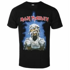 Men's T-shirt Iron Maiden - World Slavery Tour '84-'85 BL - ROCK OFF