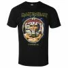 Men's T-shirt Iron Maiden - Powerslave Mummy Circle BL - ROCK OFF
