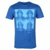Men's T-shirt John Lennon - Glasses 4 Up BLUE - ROCK OFF -Halloween Mens Wear Store 126316 aaw015