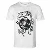 Men's T-shirt Social Distortion - Speakeasy Checkerboard WHT - ROCK OFF -Halloween Mens Wear Store 126330 aaw008