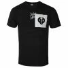 Men's T-shirt Bullet For My Valentine - Album Cropped & Logo BL - ROCK OFF -Halloween Mens Wear Store 126362 saw005