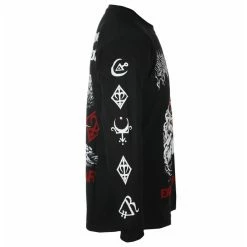 Men's T-shirt With Long Sleeves Cradle Of Filth - Existence Punk -Halloween Mens Wear Store 126861 020