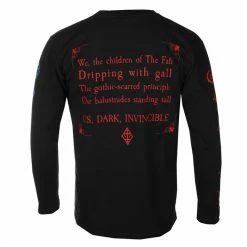 Men's T-shirt With Long Sleeves Cradle Of Filth - Existence Band -Halloween Mens Wear Store 126862 033