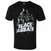 Men's T-shirt Black Sabbath - Master Of Reality Cross - Black -Halloween Mens Wear Store 127542 sa034