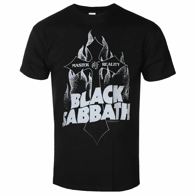 Men's T-shirt Black Sabbath - Master Of Reality Cross - Black 3 Men's T-shirt Black Sabbath - Master Of Reality Cross - Black