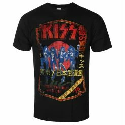 Men's T-shirt Kiss - Destroyer Japan Tour 78 - Black 78