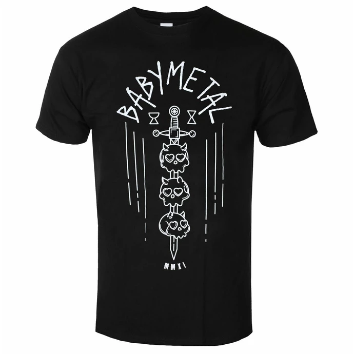 Men's T-shirt Babymetal - Skull Sword - ROCK OFF 3 Men's T-shirt Babymetal - Skull Sword - ROCK OFF