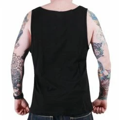Men's Tank Top BLACK HEART - BEARD SKULL - BLACK -Halloween Mens Wear Store 129967 10362 1 tilko black heart rockabilly queen