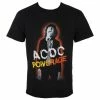 T-shirt Metal Men's AC-DC - POWERAGE - AMPLIFIED -Halloween Mens Wear Store 210 017