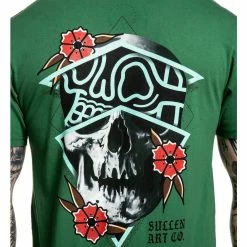 T-shirt Hardcore Men's - RIGONI SKULL - SULLEN -Halloween Mens Wear Store 2758 002