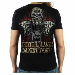 T-shirt Hardcore Men's - VINTAGE VELOCITY SPLITTIN LANES - LETHAL THREAT