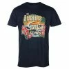 Men's T-shirt Beach Boys - Surfin USA Tropical - NAVY - ROCK OFF