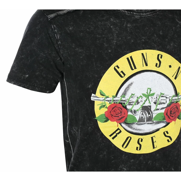Men's T-shirt Guns N' Roses - Classic Snow Logo - BLACK - ROCK OFF 4 Men's T-shirt Guns N' Roses - Classic Snow Logo - BLACK - ROCK OFF - Image 2