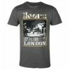 Men's T-shirt Doors - Roundhouse London - CHARCOAL - ROCK OFF -Halloween Mens Wear Store 666 053