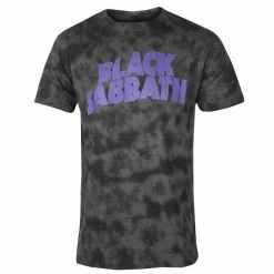 Men's T-shirt Black Sabbath - Wavy Logo - ROCK OFF