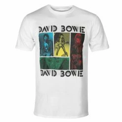 Men's T-shirt David Bowie - Mick Rock Photo Collage - ROCK OFF