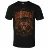 Men's T-shirt Biohazard - Since 1987 - ROCK OFF -Halloween Mens Wear Store 666a 023