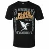 Men's T-shirt Black Sabbath - The End Demon-Back - BLACK - ROCK OFF -Halloween Mens Wear Store 666a 050