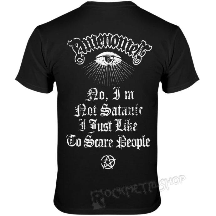 T-shirt Hardcore Men's - SATAN - AMENOMEN 4 T-shirt Hardcore Men's - SATAN - AMENOMEN - Image 2