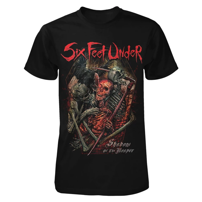 T-shirt Men Six Feet Under - Shadow Of The Reaper - ART WORX 3 T-shirt Men Six Feet Under - Shadow Of The Reaper - ART WORX