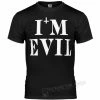 T-shirt Hardcore Men's - I'M EVIL - AMENOMEN 1 T-shirt Hardcore Men's - I'M EVIL - AMENOMEN -Halloween Mens Wear Store 737 2