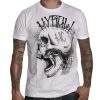 Men's T-shirt HYRAW - Punk Shit - White -Halloween Mens Wear Store 79751 1