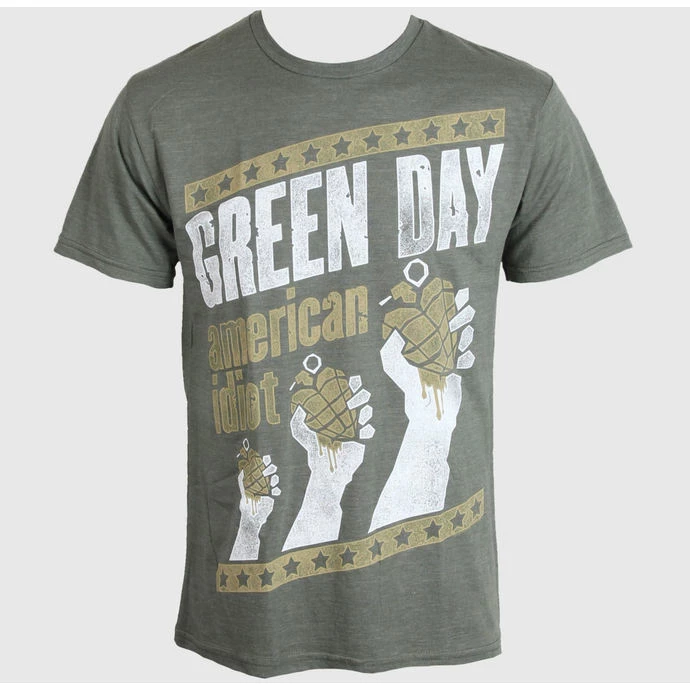 T-shirt Metal Men's Green Day - Handout - BRAVADO 2 T-shirt Metal Men's Green Day - Handout - BRAVADO