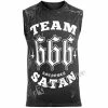 Top Men's AMENOMEN - TEAM SATAN 2 Top Men's AMENOMEN - TEAM SATAN -Halloween Mens Wear Store 859 2