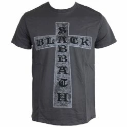 T-shirt Metal Men's Black Sabbath - Cross - ROCK OFF