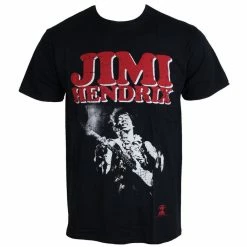 T-shirt Men Jimi Hendrix - Block Logo - ROCK OFF