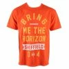T-shirt Metal Men's Bring Me The Horizon - Big Text - ROCK OFF 2 T-shirt Metal Men's Bring Me The Horizon - Big Text - ROCK OFF -Halloween Mens Wear Store 86641 1