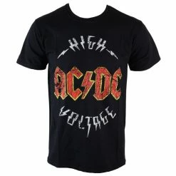 T-shirt Men AC / DC - Logo High Voltage - ROCK OFF