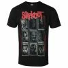 T-shirt Metal Men's Slipknot - New Masks - ROCK OFF