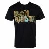 T-shirt Metal Men's Iron Maiden - Eddie Logo - ROCK OFF -Halloween Mens Wear Store 89125 1