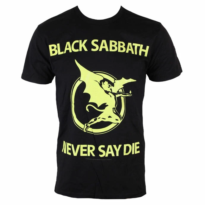 T-shirt Metal Men's Black Sabbath - Never Day Die - BRAVADO 3 T-shirt Metal Men's Black Sabbath - Never Day Die - BRAVADO