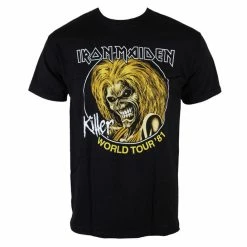T-shirt Metal Men's Iron Maiden - Killers World Tour 81 - ROCK OFF