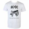 T-shirt Metal Men's AC-DC - For Those About To Rock - LOW FREQUENCY -Halloween Mens Wear Store 89839 1