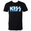 T-shirt Metal Men's Kiss - Metallic Logo - LOW FREQUENCY 1 T-shirt Metal Men's Kiss - Metallic Logo - LOW FREQUENCY -Halloween Mens Wear Store 89886 1
