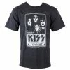 T-shirt Metal Men's Kiss - Concert Poster - LOW FREQUENCY -Halloween Mens Wear Store 89891 1
