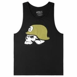 Men's Tank Top METAL MULISHA - OG HELMET BLK