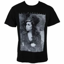 T-shirt Metal Men's Amy Winehouse - Flower Portrait - ROCK OFF