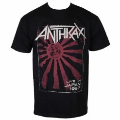 T-shirt Men Anthrax - Live In Japan - ROCK OFF