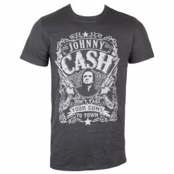 T-shirt Men Johnny Cash - Do Not Take Your Guns To Town - ROCK OFF