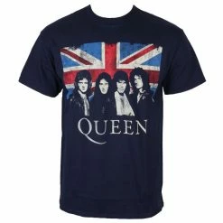 T-shirt Men Queen - Vintage Union Jack - ROCK OFF