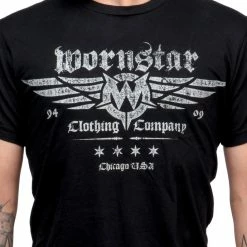 T-shirt Hardcore Men's - Machine Shop - WORNSTAR -Halloween Mens Wear Store 91284 6