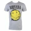 T-shirt Metal Men's Nirvana - Smiley Splat - PLASTIC HEAD -Halloween Mens Wear Store 92072 1
