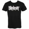 T-shirt Metal Men's Slipknot - Logo & Star Applique Slub - ROCK OFF -Halloween Mens Wear Store 92109