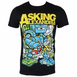 T-shirt Metal Men's Asking Alexandria - Killer Robot - ROCK OFF